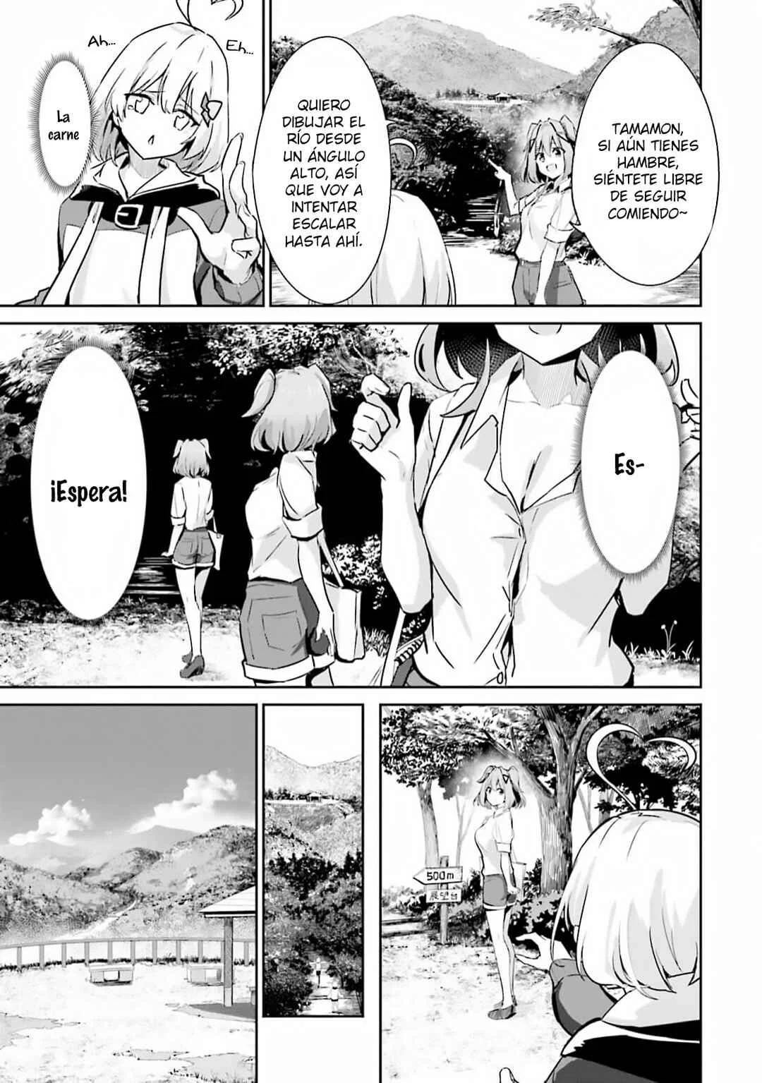 Momoiro Montage Capítulo 2: El nacimiento de una alpinista - Page 12