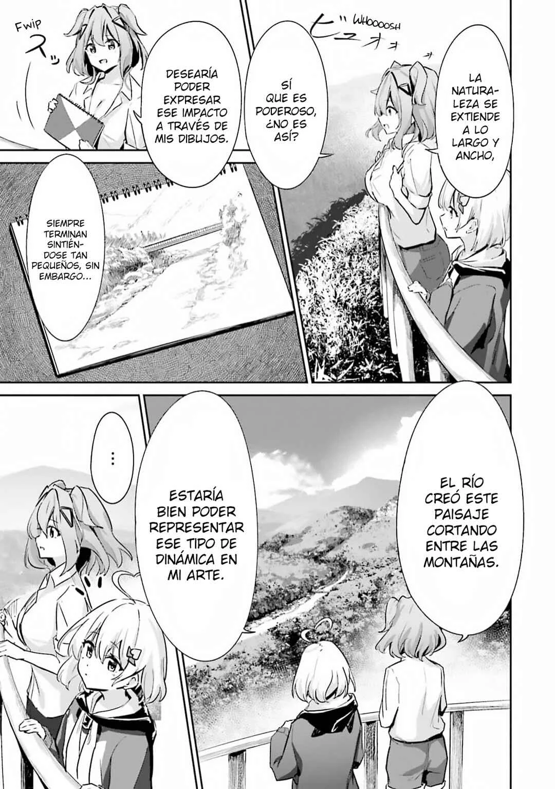 Momoiro Montage Capítulo 2: El nacimiento de una alpinista - Page 14