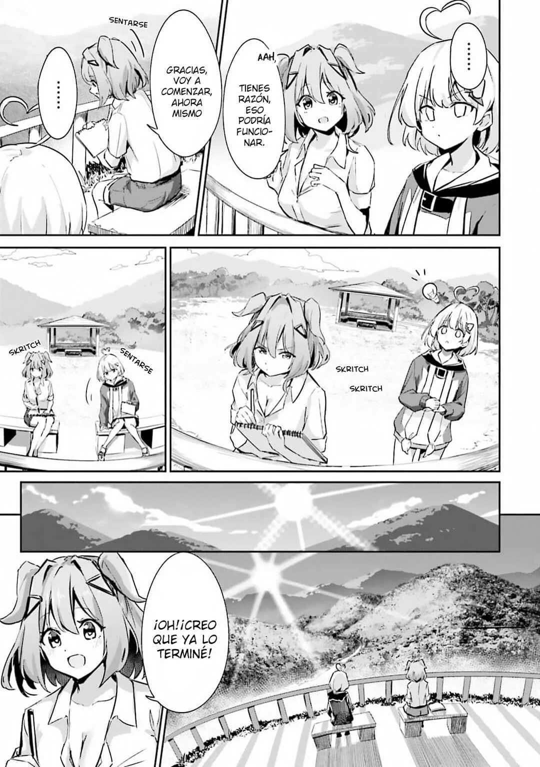 Momoiro Montage Capítulo 2: El nacimiento de una alpinista - Page 16
