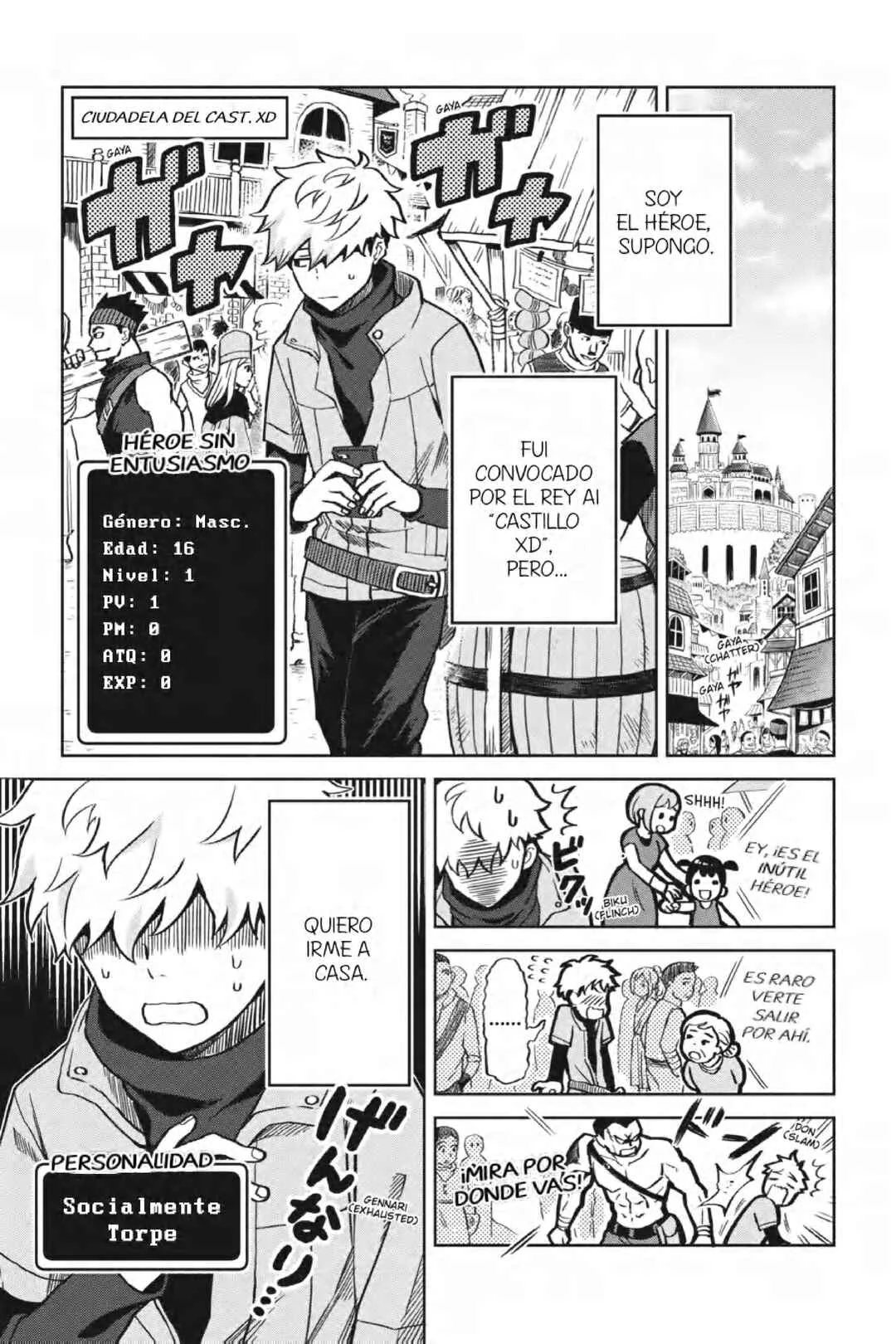 Moshi Role Playing Game no Sekai ni SNS ga Attara Capítulo 1: El Héroe y la Lord Demonio - Page 7