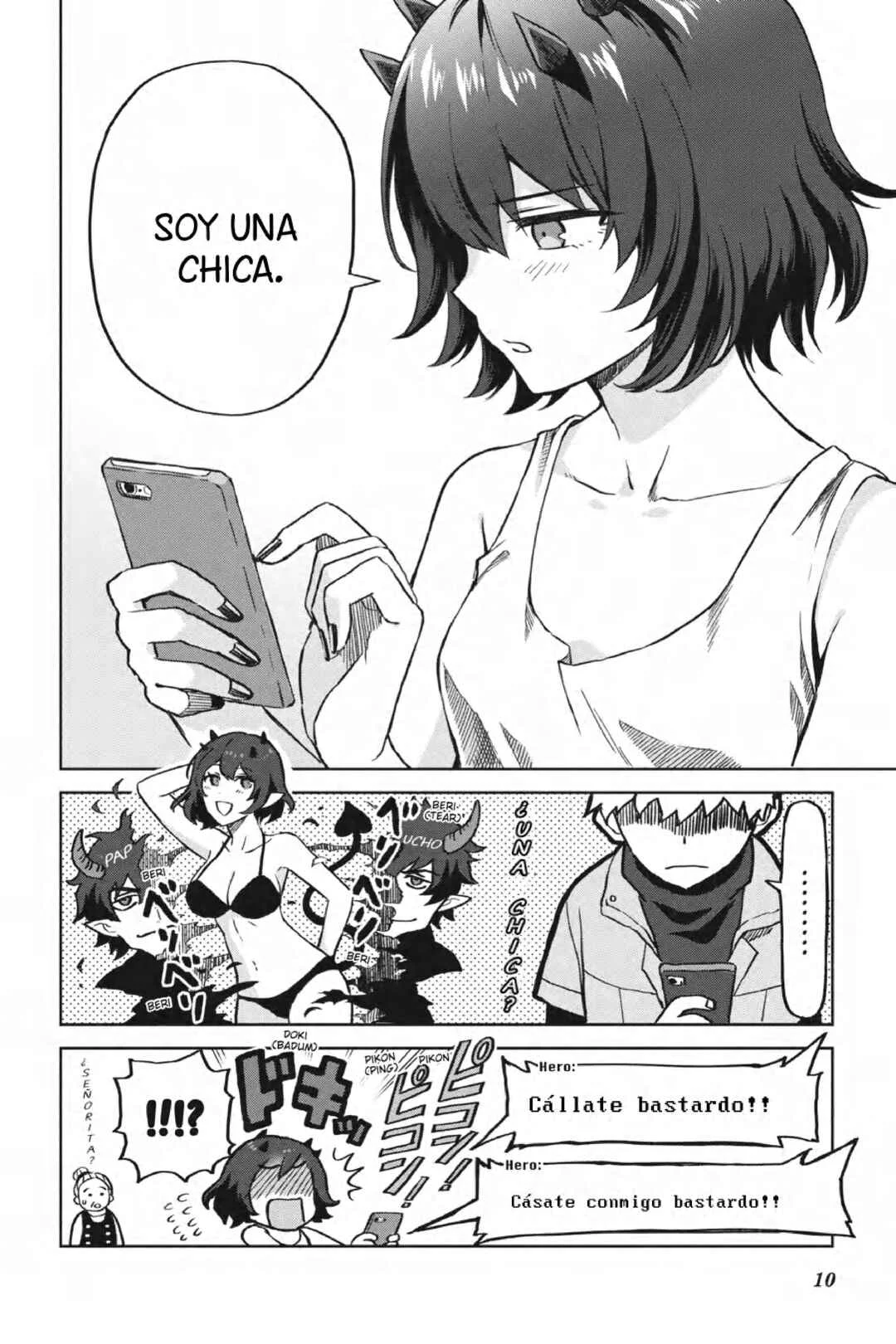 Moshi Role Playing Game no Sekai ni SNS ga Attara Capítulo 1: El Héroe y la Lord Demonio - Page 12