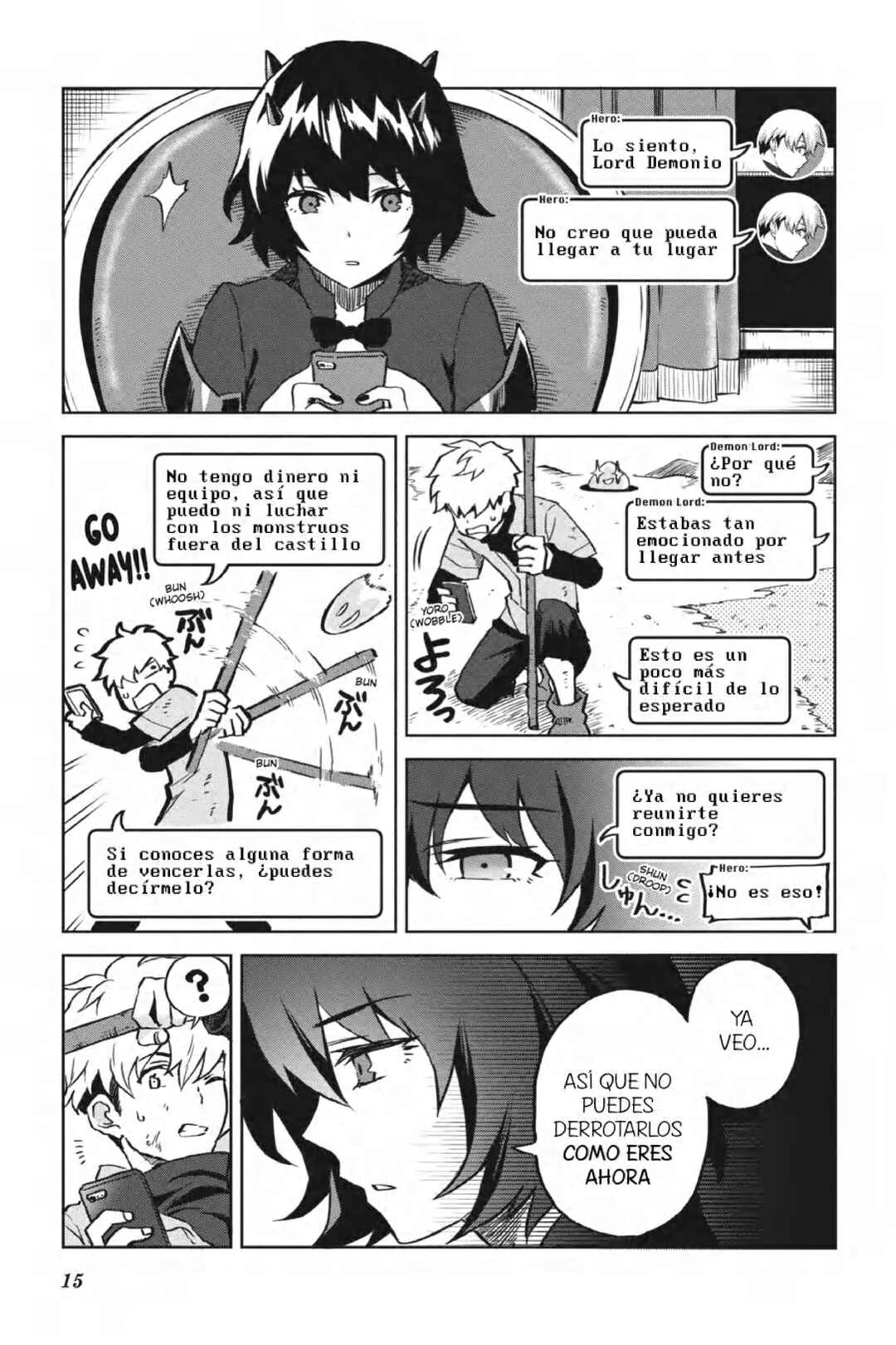 Moshi Role Playing Game no Sekai ni SNS ga Attara Capítulo 1: El Héroe y la Lord Demonio - Page 17
