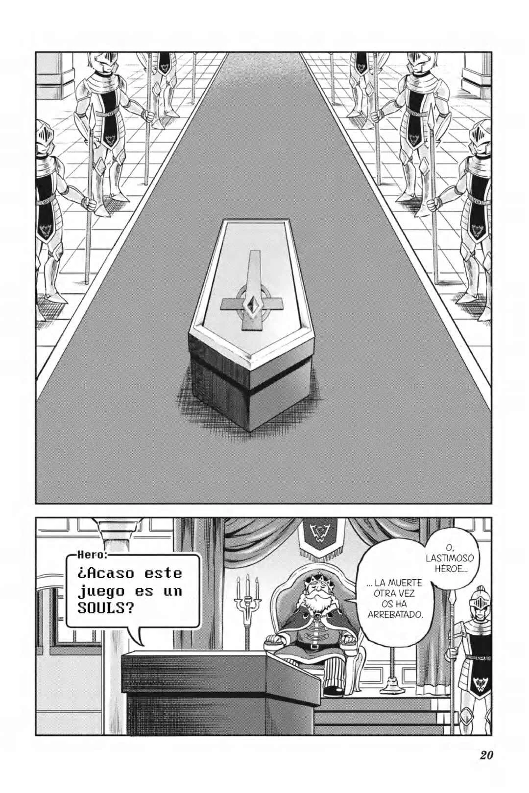 Moshi Role Playing Game no Sekai ni SNS ga Attara Capítulo 1: El Héroe y la Lord Demonio - Page 22