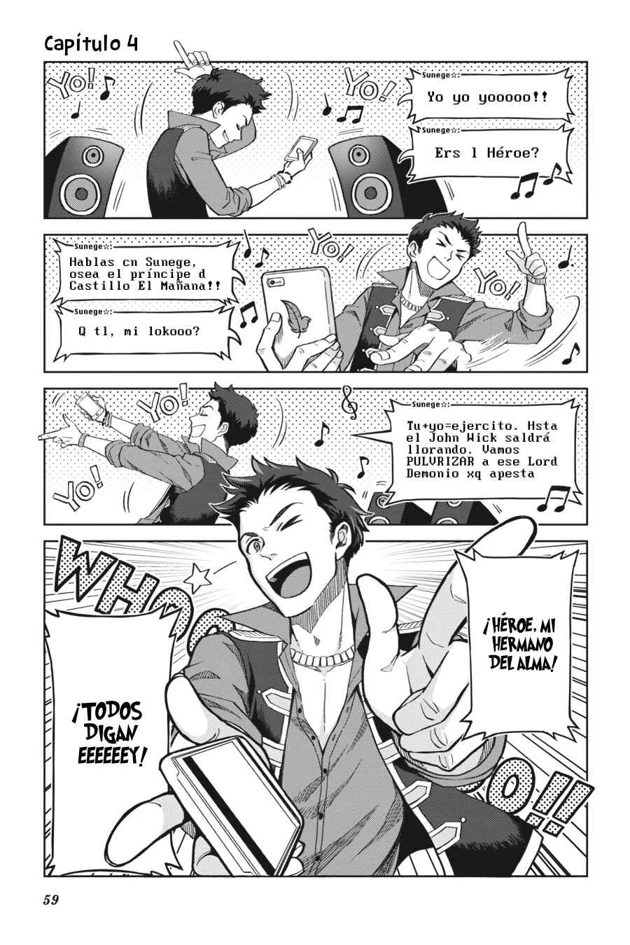 Moshi Role Playing Game no Sekai ni SNS ga Attara Capítulo 4: De Verdad, Me Das Asco - Page 2