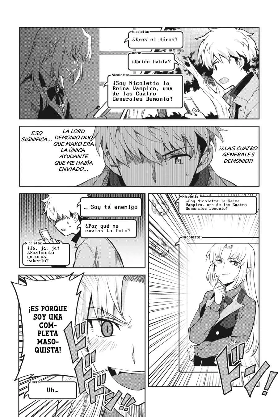 Moshi Role Playing Game no Sekai ni SNS ga Attara Capítulo 4: De Verdad, Me Das Asco - Page 8