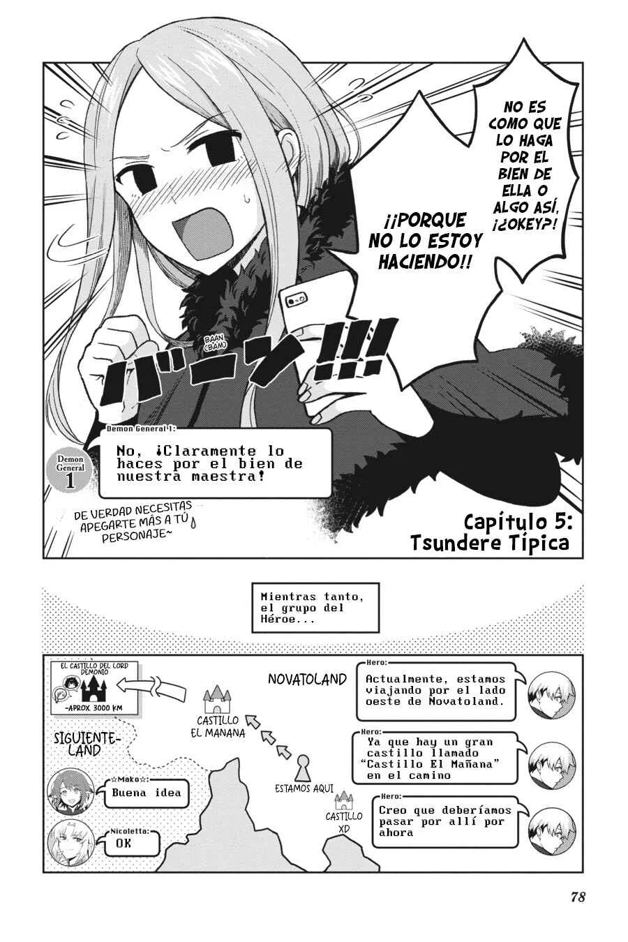 Moshi Role Playing Game no Sekai ni SNS ga Attara Capítulo 5: Tsundere Típica - Page 3