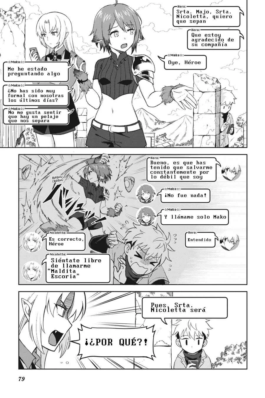 Moshi Role Playing Game no Sekai ni SNS ga Attara Capítulo 5: Tsundere Típica - Page 4