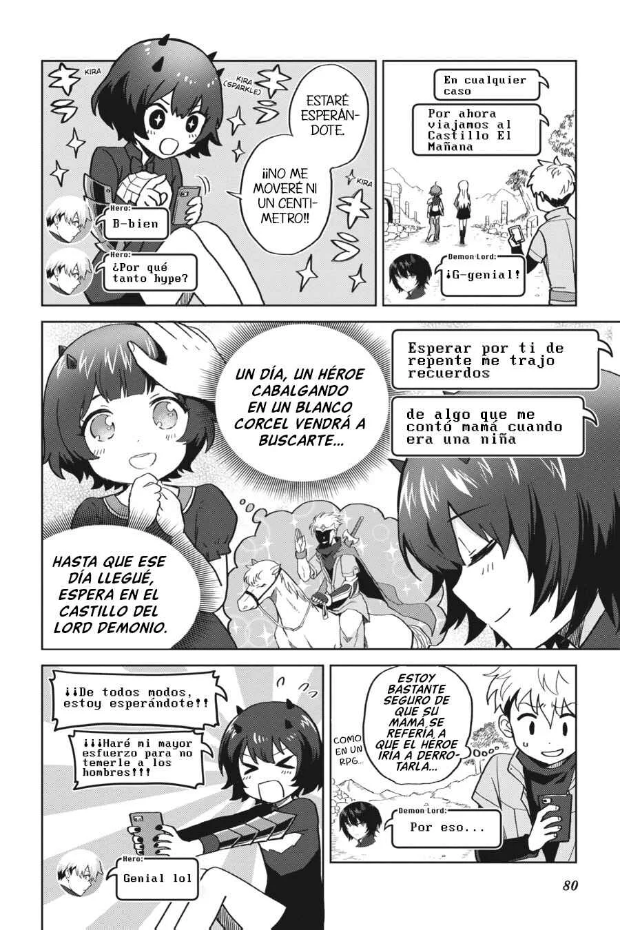 Moshi Role Playing Game no Sekai ni SNS ga Attara Capítulo 5: Tsundere Típica - Page 5