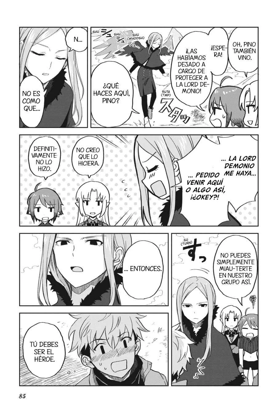 Moshi Role Playing Game no Sekai ni SNS ga Attara Capítulo 5: Tsundere Típica - Page 10