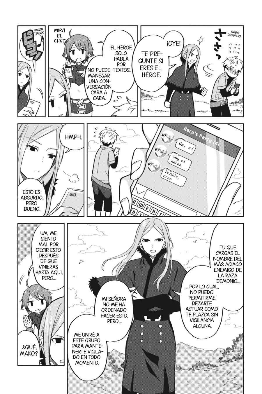 Moshi Role Playing Game no Sekai ni SNS ga Attara Capítulo 5: Tsundere Típica - Page 11