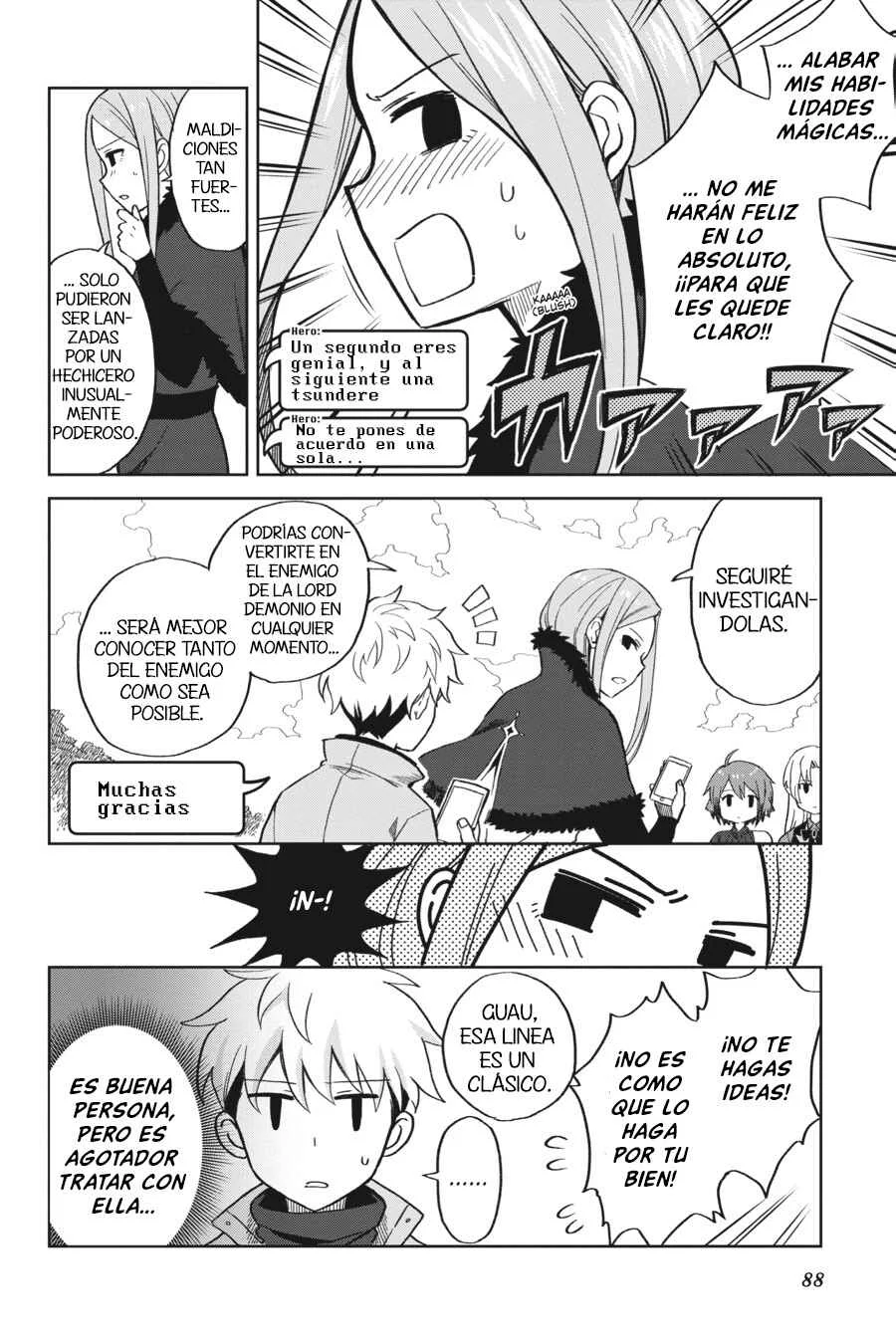 Moshi Role Playing Game no Sekai ni SNS ga Attara Capítulo 5: Tsundere Típica - Page 13