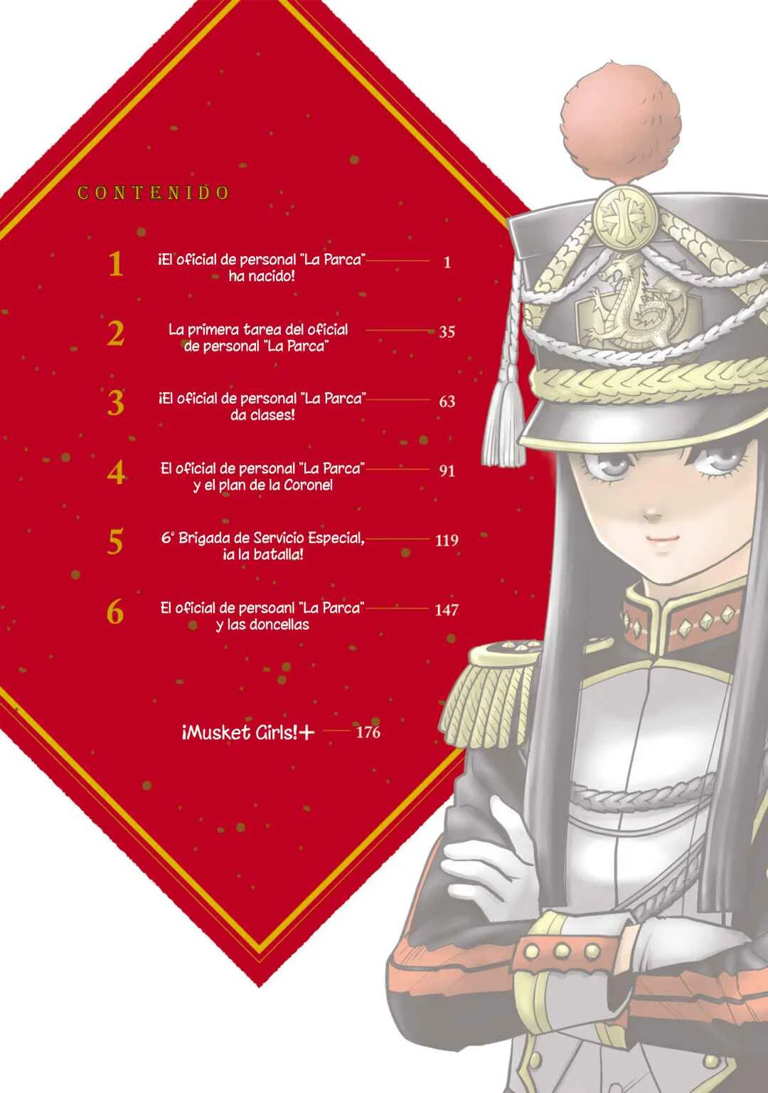 Musket Girls! ~Tensei Sanbou to Senretsu Otome-tachi~ Capítulo 1: ¡El oficial de personal "La Parca" ha nacido! - Page 3