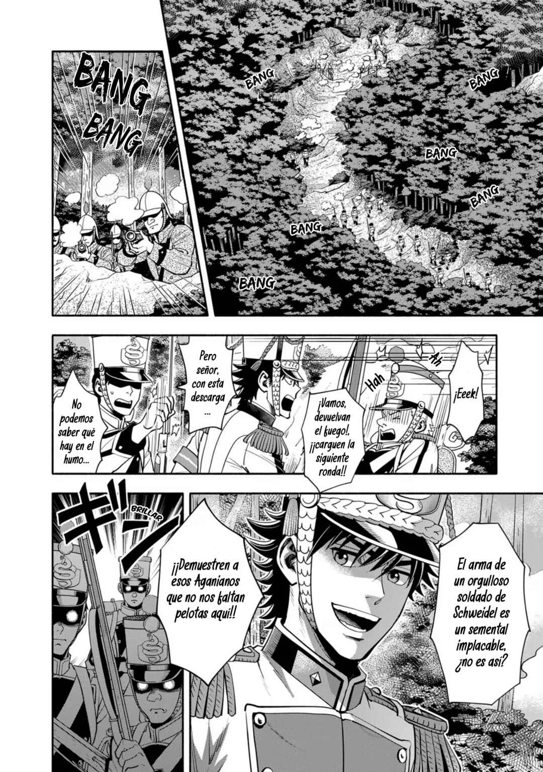 Musket Girls! ~Tensei Sanbou to Senretsu Otome-tachi~ Capítulo 1: ¡El oficial de personal "La Parca" ha nacido! - Page 7