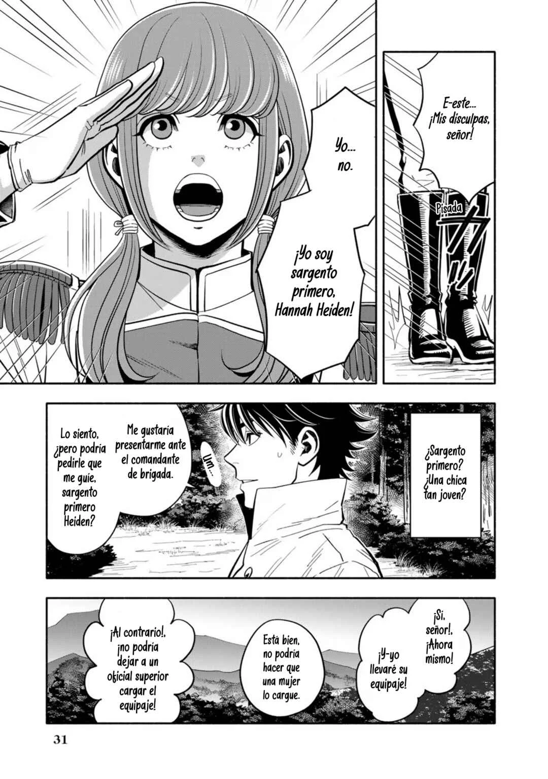 Musket Girls! ~Tensei Sanbou to Senretsu Otome-tachi~ Capítulo 1: ¡El oficial de personal "La Parca" ha nacido! - Page 32