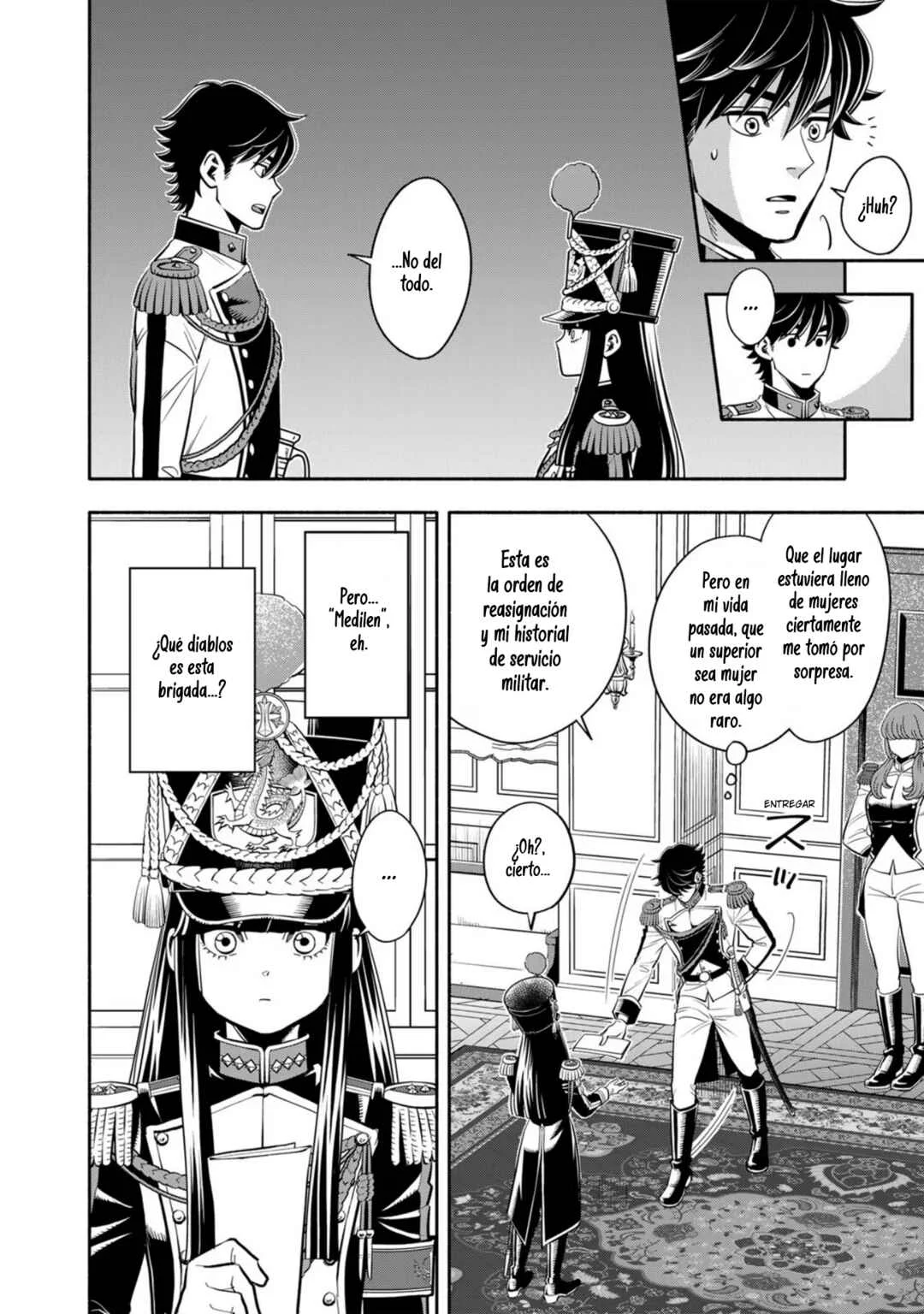 Musket Girls! ~Tensei Sanbou to Senretsu Otome-tachi~ Capítulo 2: La primera tarea del oficial de personal "La parca" - Page 2