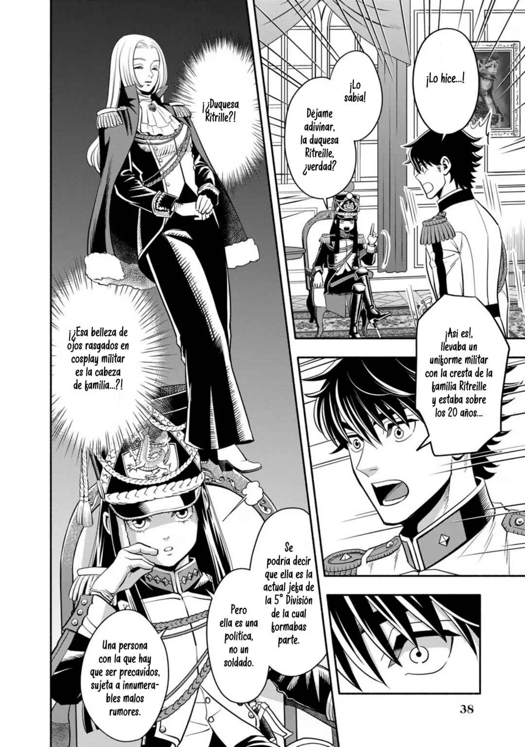 Musket Girls! ~Tensei Sanbou to Senretsu Otome-tachi~ Capítulo 2: La primera tarea del oficial de personal "La parca" - Page 4