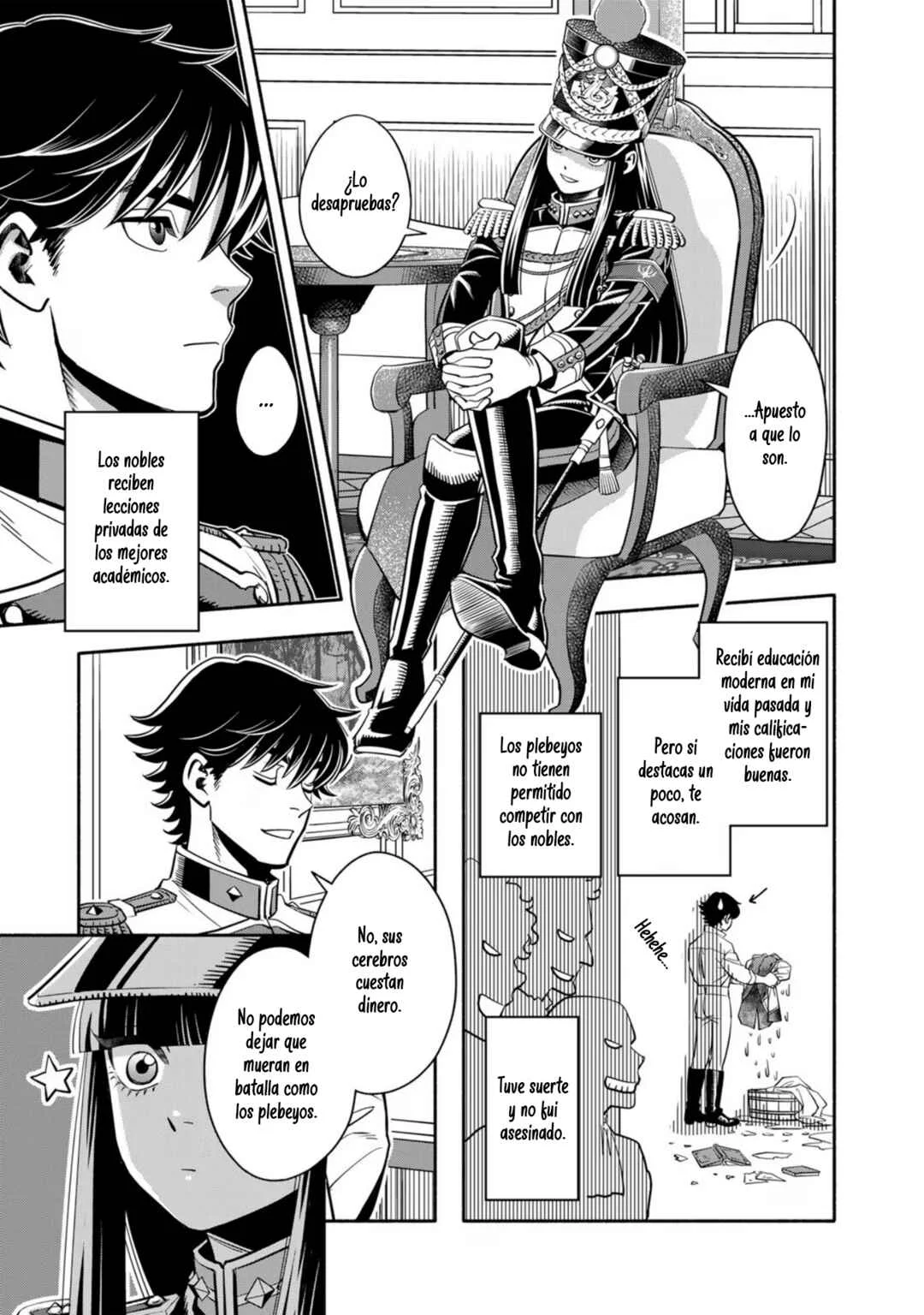 Musket Girls! ~Tensei Sanbou to Senretsu Otome-tachi~ Capítulo 2: La primera tarea del oficial de personal "La parca" - Page 7