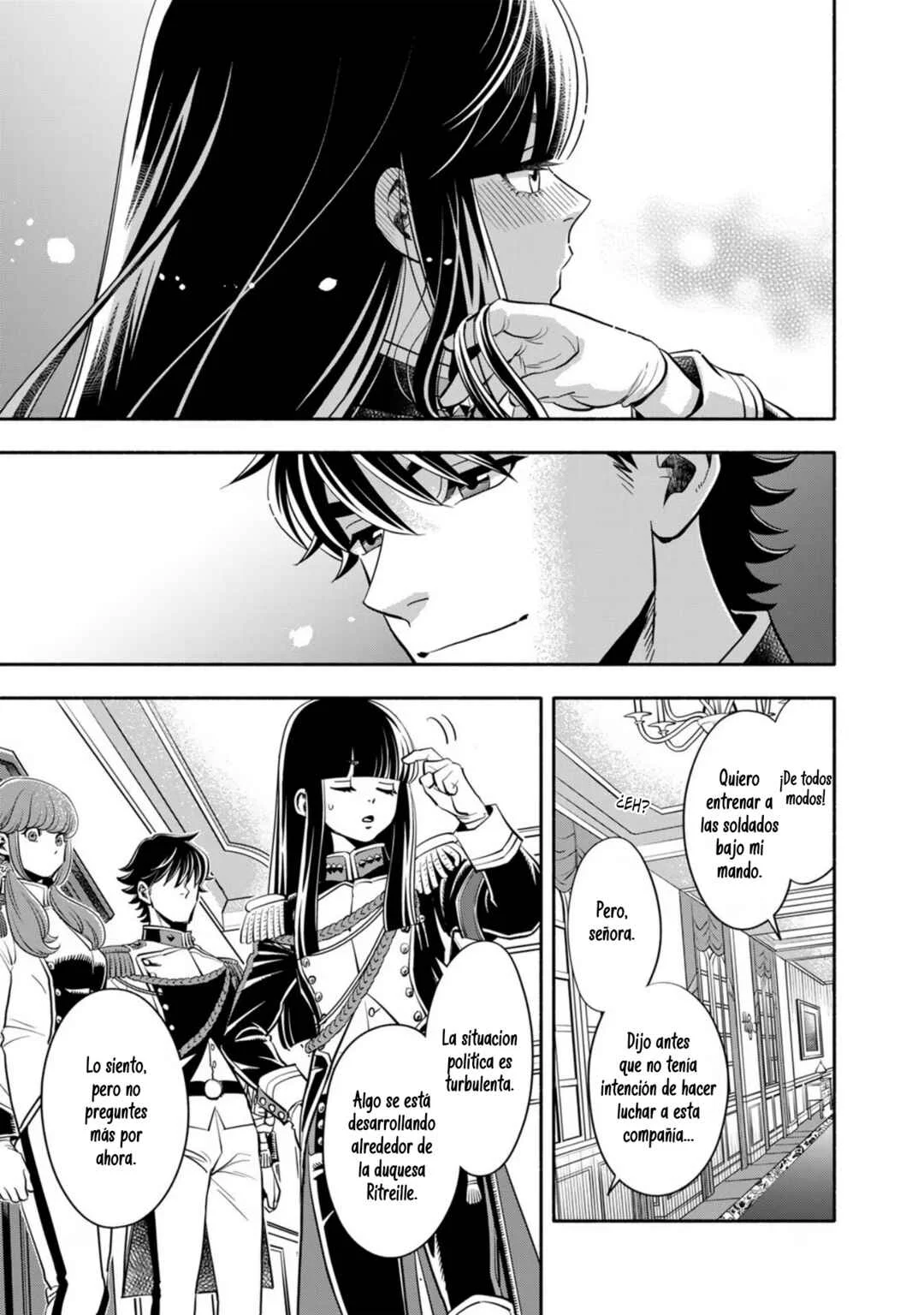 Musket Girls! ~Tensei Sanbou to Senretsu Otome-tachi~ Capítulo 2: La primera tarea del oficial de personal "La parca" - Page 25