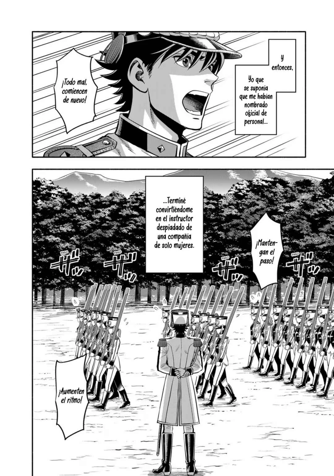 Musket Girls! ~Tensei Sanbou to Senretsu Otome-tachi~ Capítulo 2: La primera tarea del oficial de personal "La parca" - Page 28