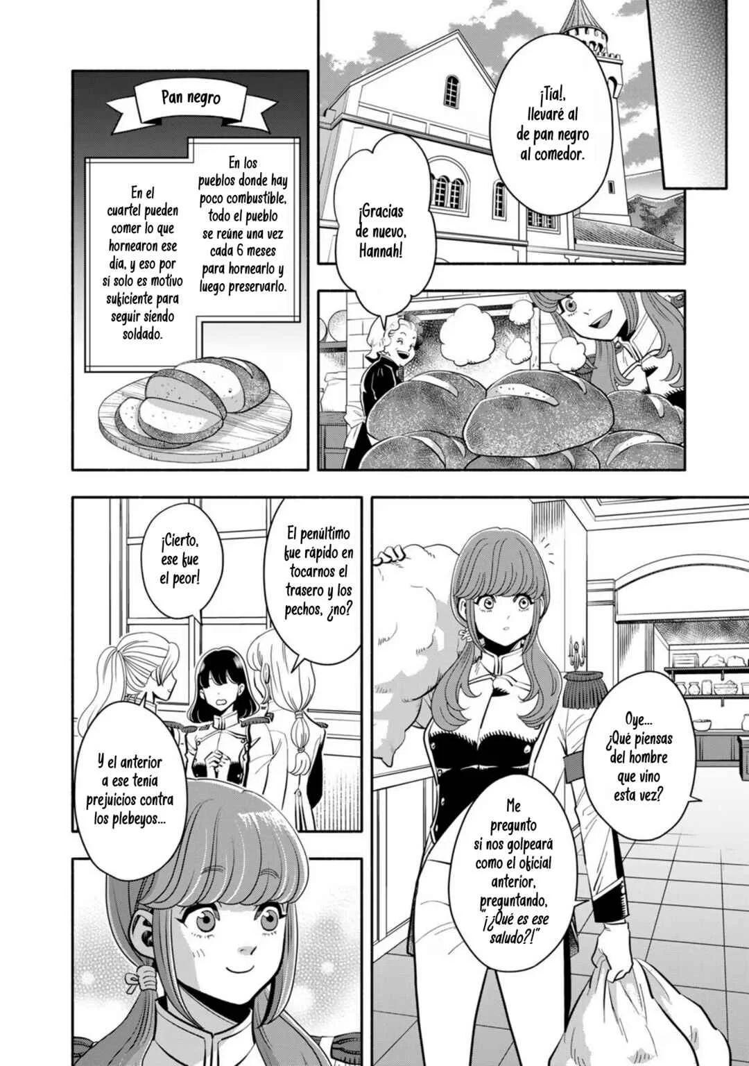 Musket Girls! ~Tensei Sanbou to Senretsu Otome-tachi~ Capítulo 3: ¡El oficial de personal "La Parca" da clases! - Page 8