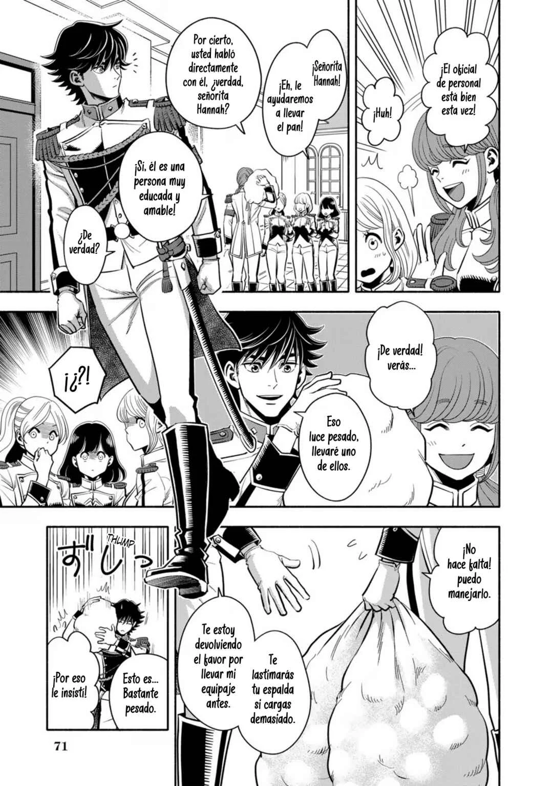 Musket Girls! ~Tensei Sanbou to Senretsu Otome-tachi~ Capítulo 3: ¡El oficial de personal "La Parca" da clases! - Page 9