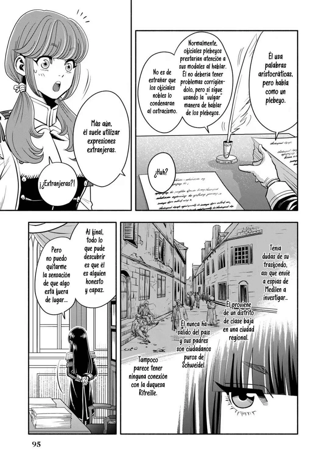 Musket Girls! ~Tensei Sanbou to Senretsu Otome-tachi~ Capítulo 4: El oficial de personal "La Parca" y el plan de la Coronel - Page 5