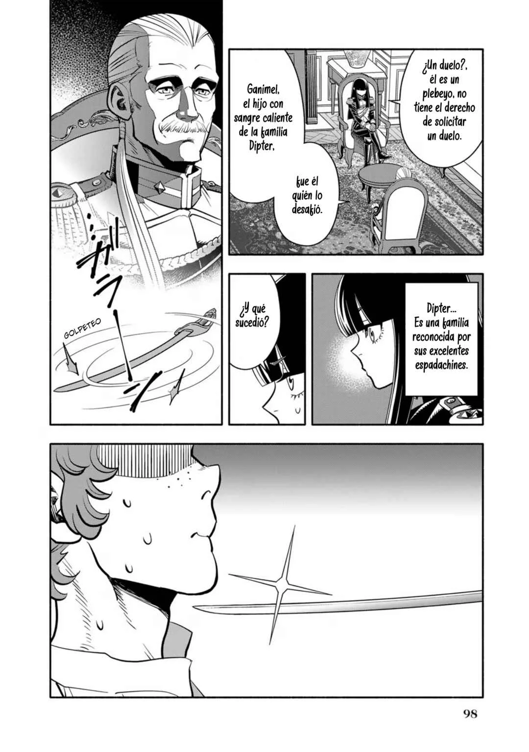 Musket Girls! ~Tensei Sanbou to Senretsu Otome-tachi~ Capítulo 4: El oficial de personal "La Parca" y el plan de la Coronel - Page 8