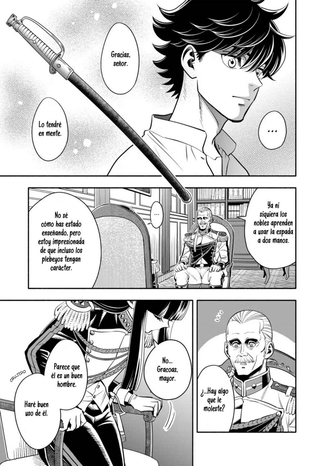 Musket Girls! ~Tensei Sanbou to Senretsu Otome-tachi~ Capítulo 4: El oficial de personal "La Parca" y el plan de la Coronel - Page 13