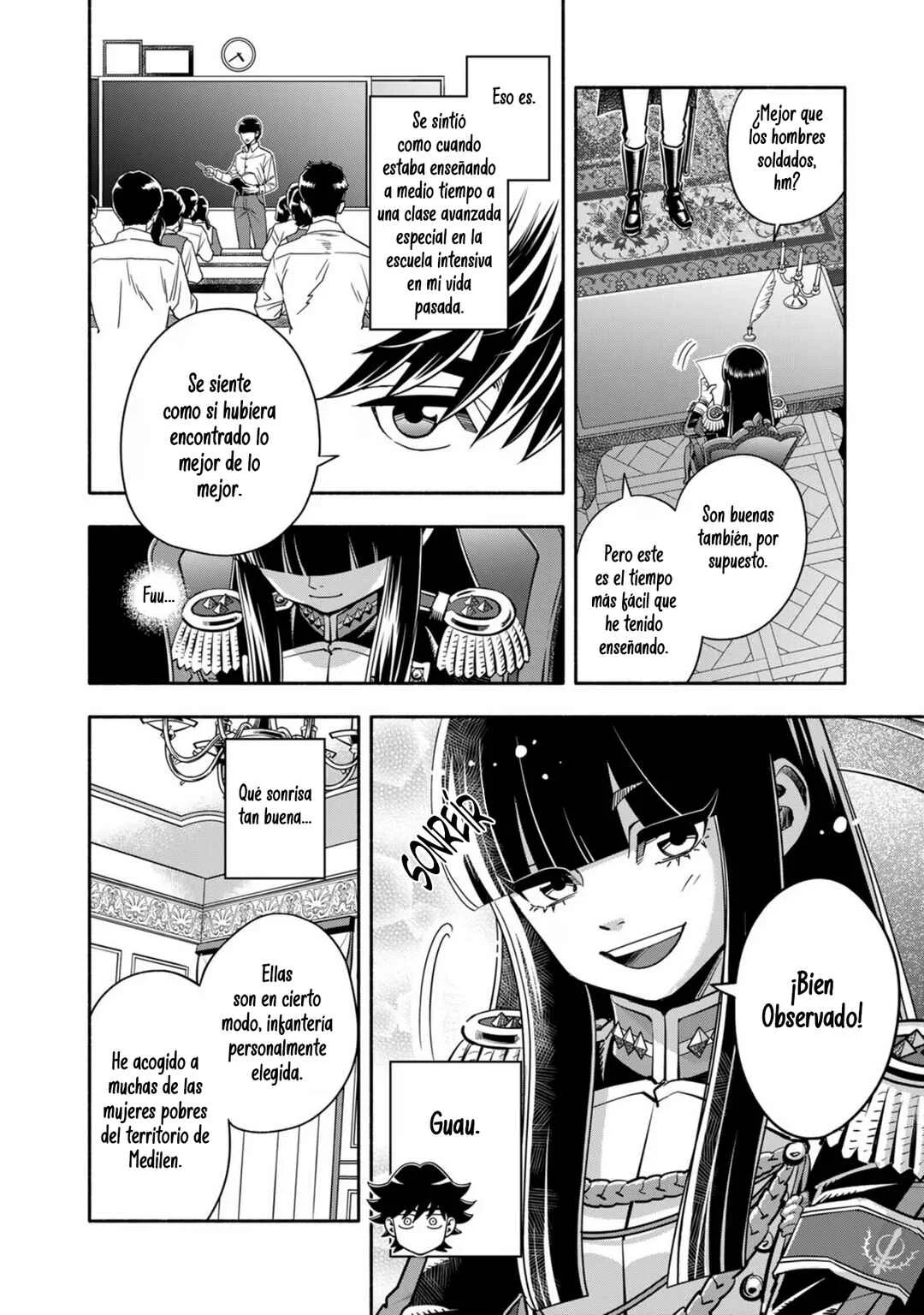 Musket Girls! ~Tensei Sanbou to Senretsu Otome-tachi~ Capítulo 4: El oficial de personal "La Parca" y el plan de la Coronel - Page 16