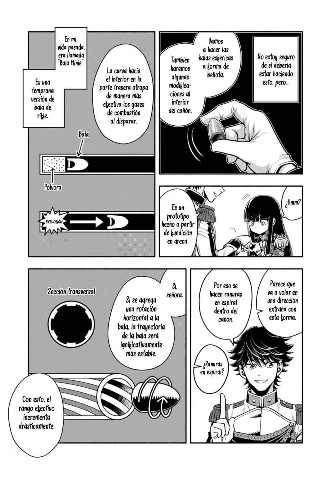 Musket Girls! ~Tensei Sanbou to Senretsu Otome-tachi~ Capítulo 4: El oficial de personal "La Parca" y el plan de la Coronel - Page 21