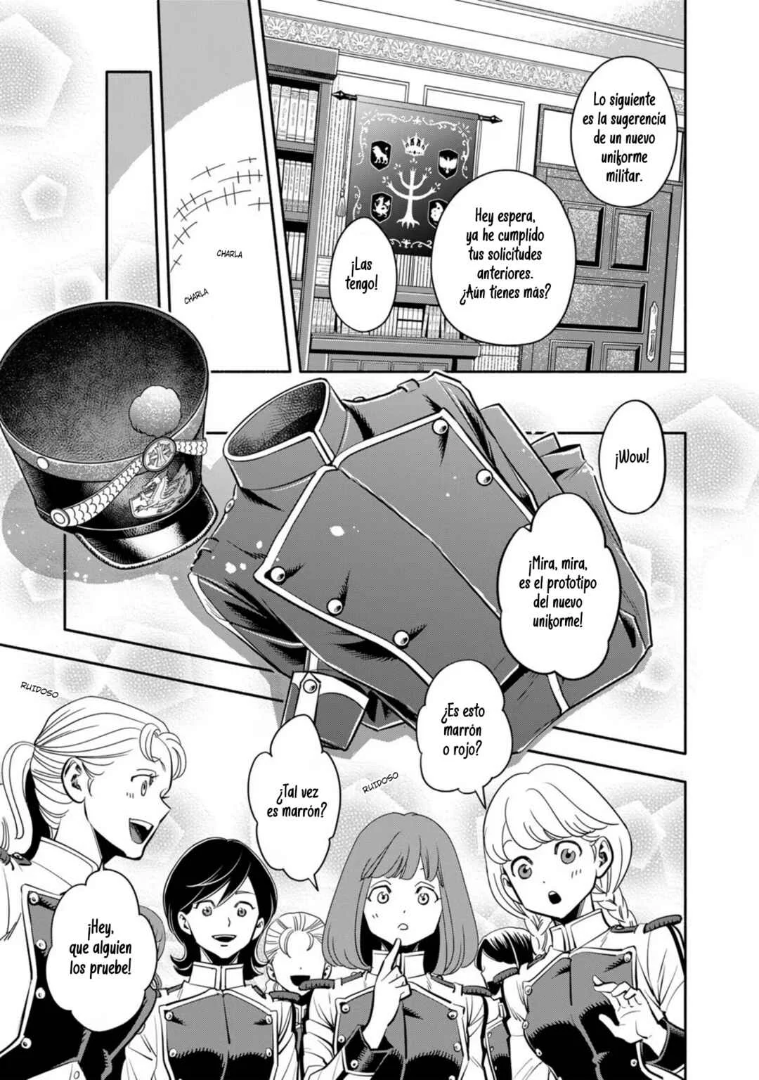 Musket Girls! ~Tensei Sanbou to Senretsu Otome-tachi~ Capítulo 4: El oficial de personal "La Parca" y el plan de la Coronel - Page 23
