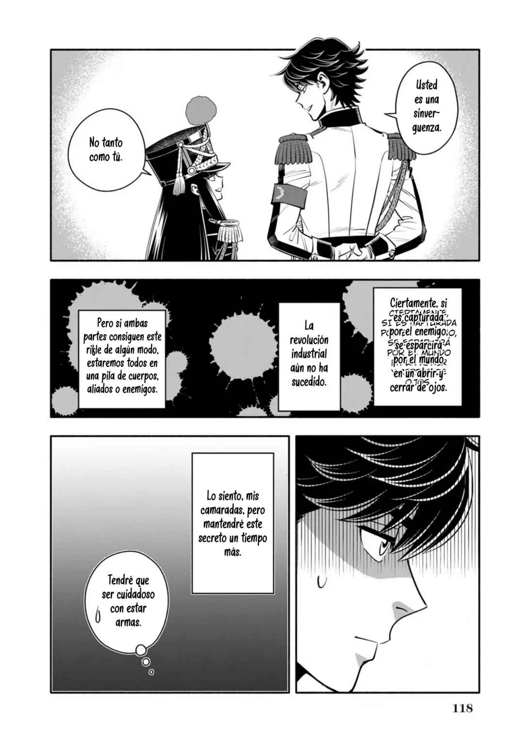 Musket Girls! ~Tensei Sanbou to Senretsu Otome-tachi~ Capítulo 4: El oficial de personal "La Parca" y el plan de la Coronel - Page 28