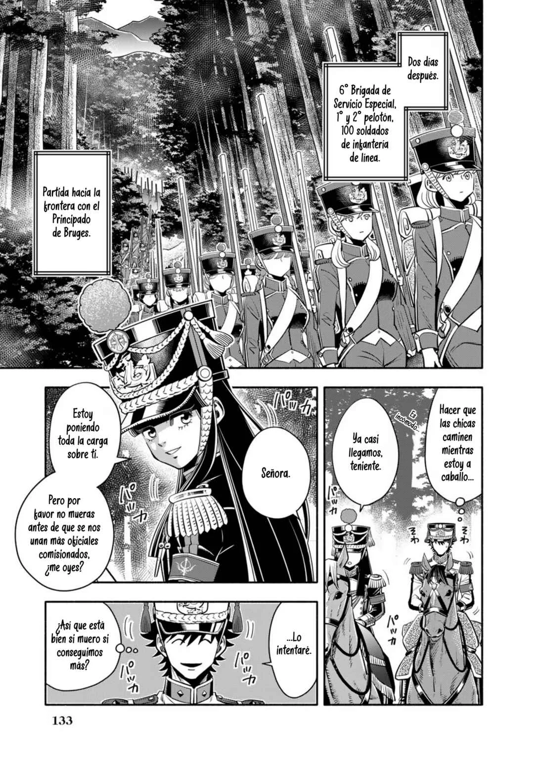 Musket Girls! ~Tensei Sanbou to Senretsu Otome-tachi~ Capítulo 5: 6° Brigada de Servicio Especial, ¡a la batalla! - Page 15
