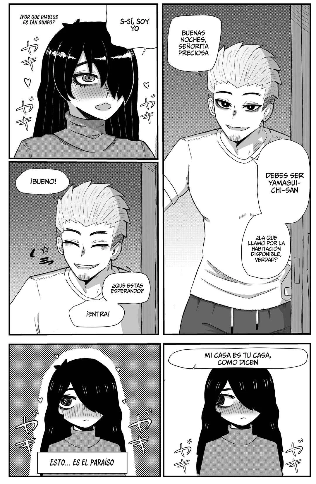 My Cute Housemate - Yamaguichi San Capítulo 1: Una Tímida Compañera de Piso - Page 4