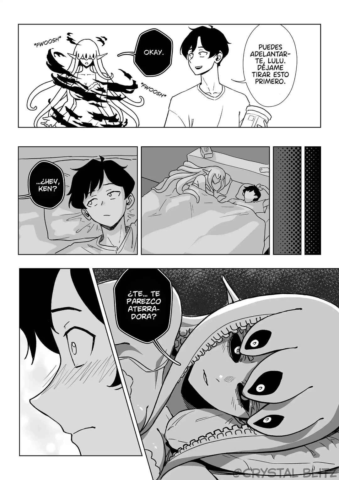 My Eldritch Girlfriend Capítulo 2: Mi novia Eldritch es linda - Page 4