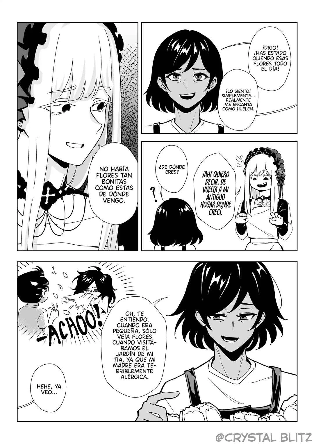 My Eldritch Girlfriend Capítulo 4: A Mi Novia Eldritch le Encantan Las Flores - Page 4