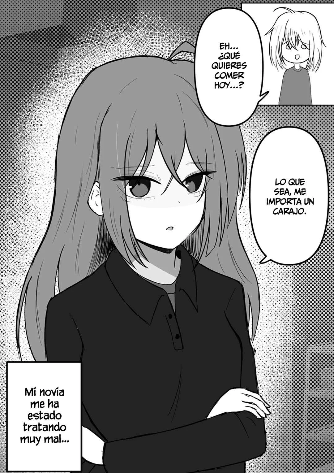 My girlfriend seems to like me as a girl Capítulo 1 - Page 1