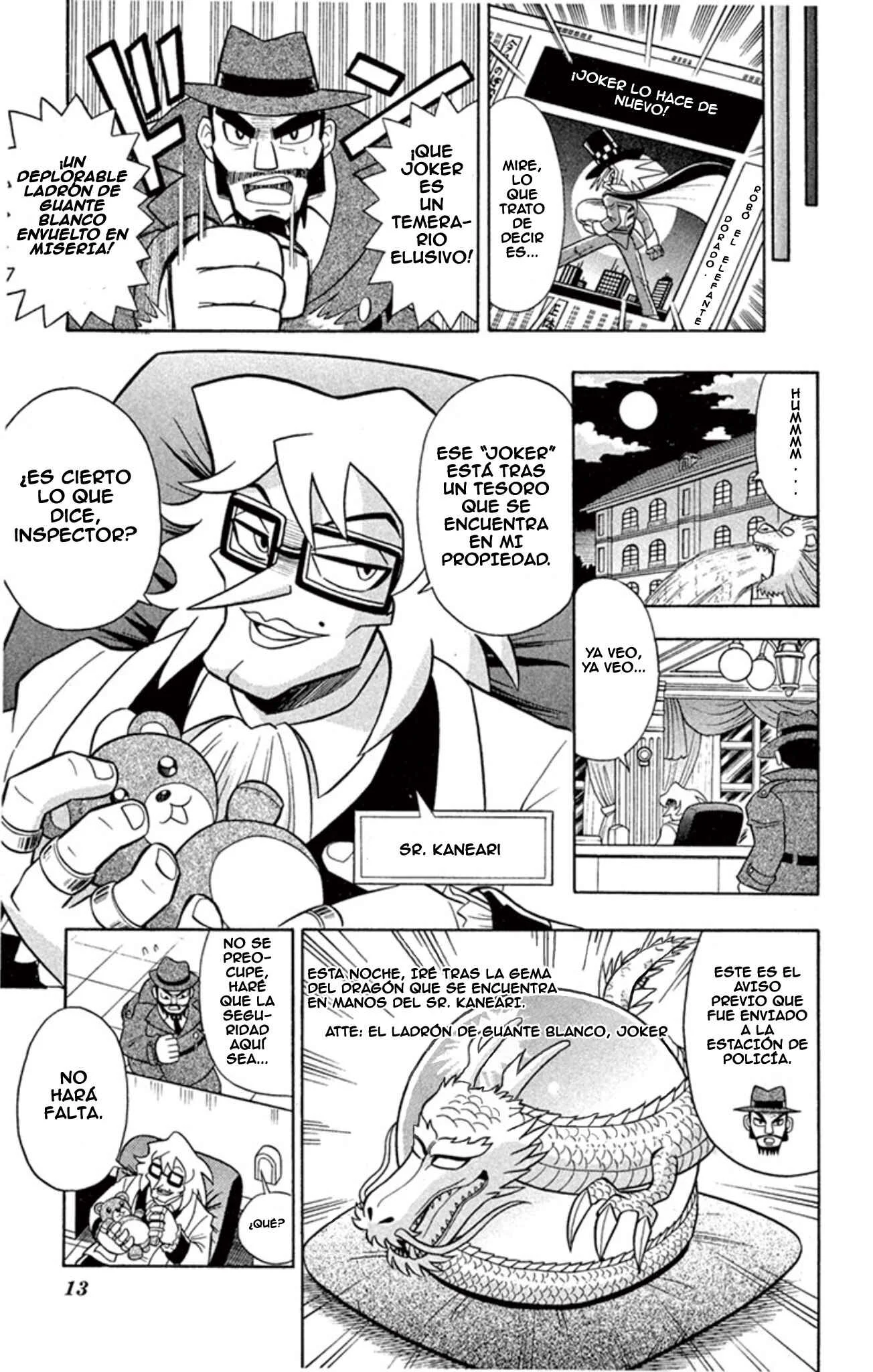 Mysterious Joker Capítulo 1: ¡Aparece el Ladrón Creador de Milagros! - Page 11
