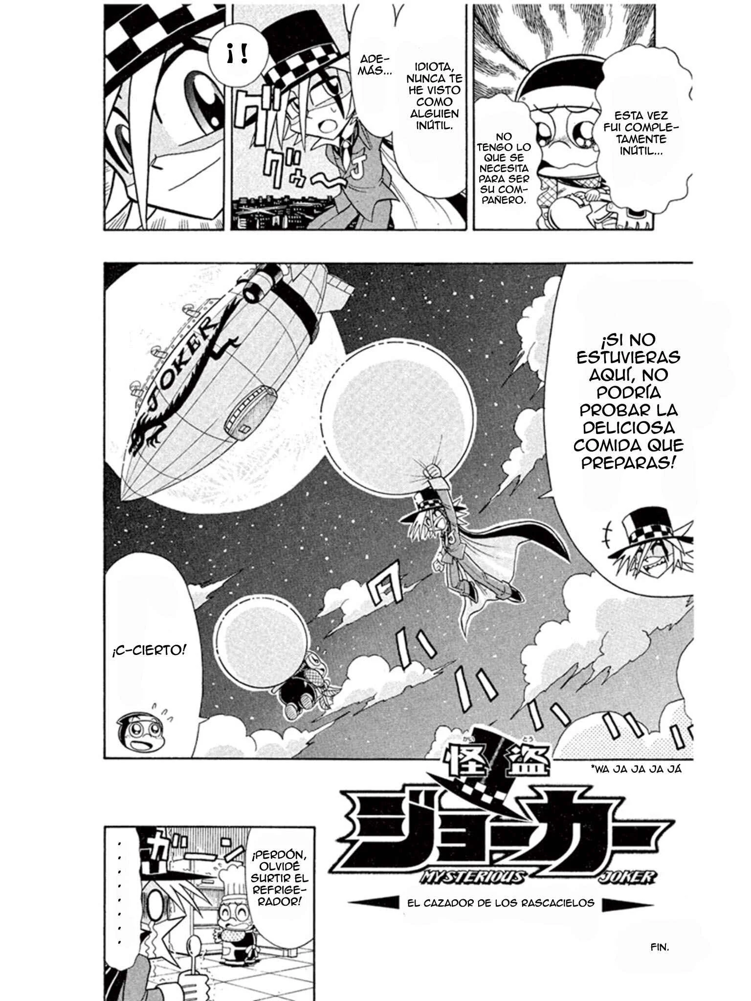 Mysterious Joker Capítulo 3: El Cazador de los Rascacielos - Page 36