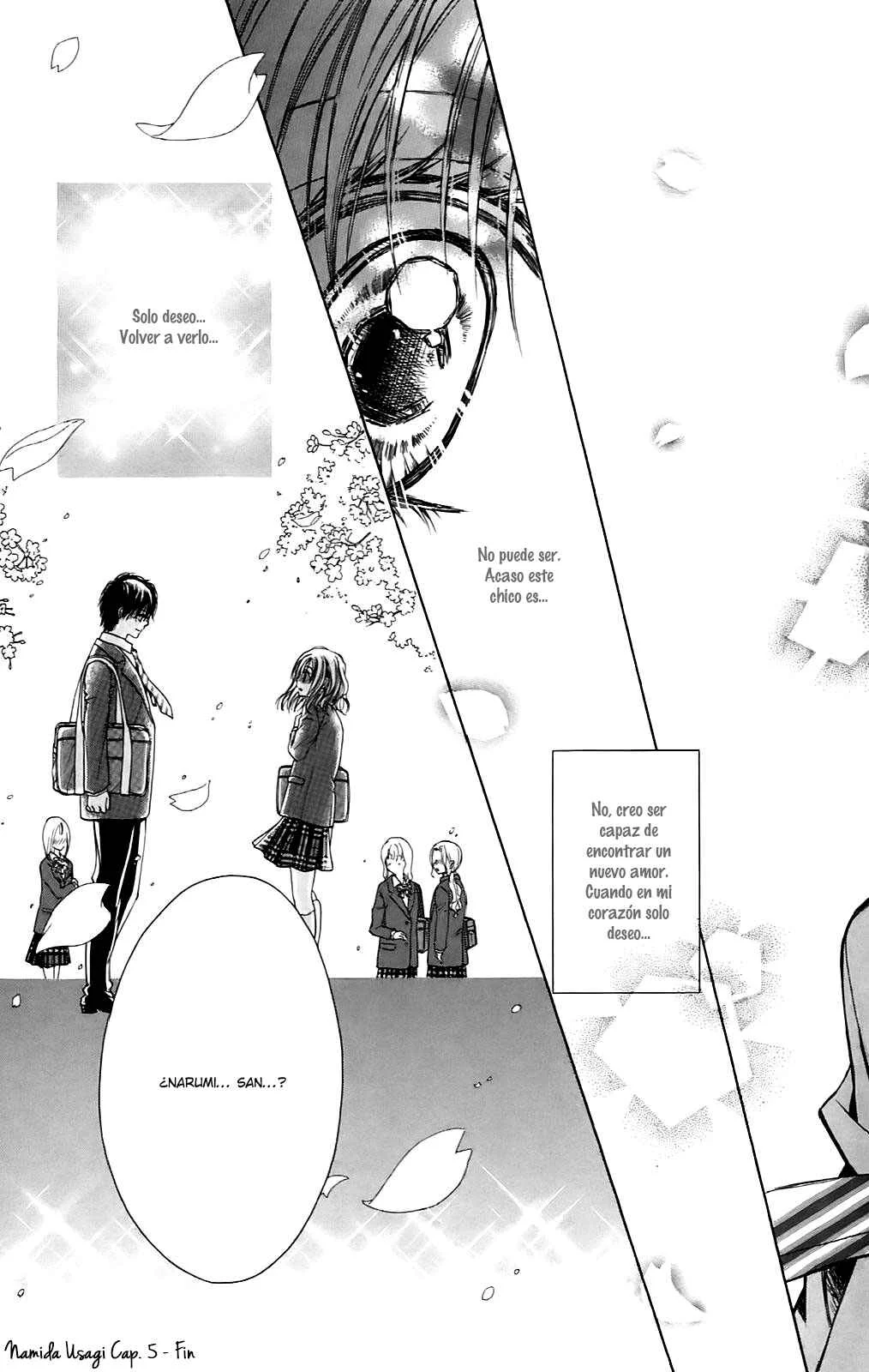 Namida Usagi ~Seifuku no Kataomoi~ Capítulo 5 - Page 44