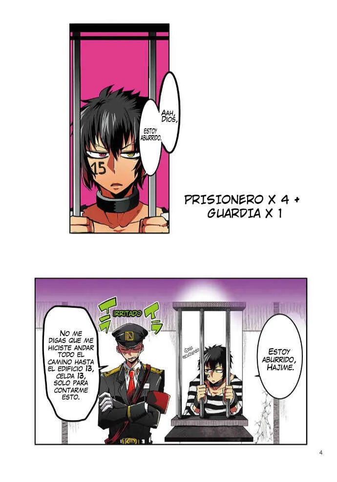 Nanbaka Capítulo 1: Prisionero x 4 + Guardia x 1 - Page 6