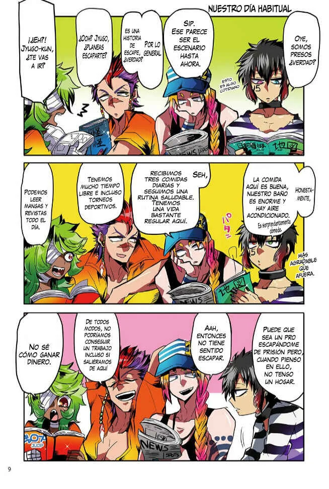 Nanbaka Capítulo 1: Prisionero x 4 + Guardia x 1 - Page 11