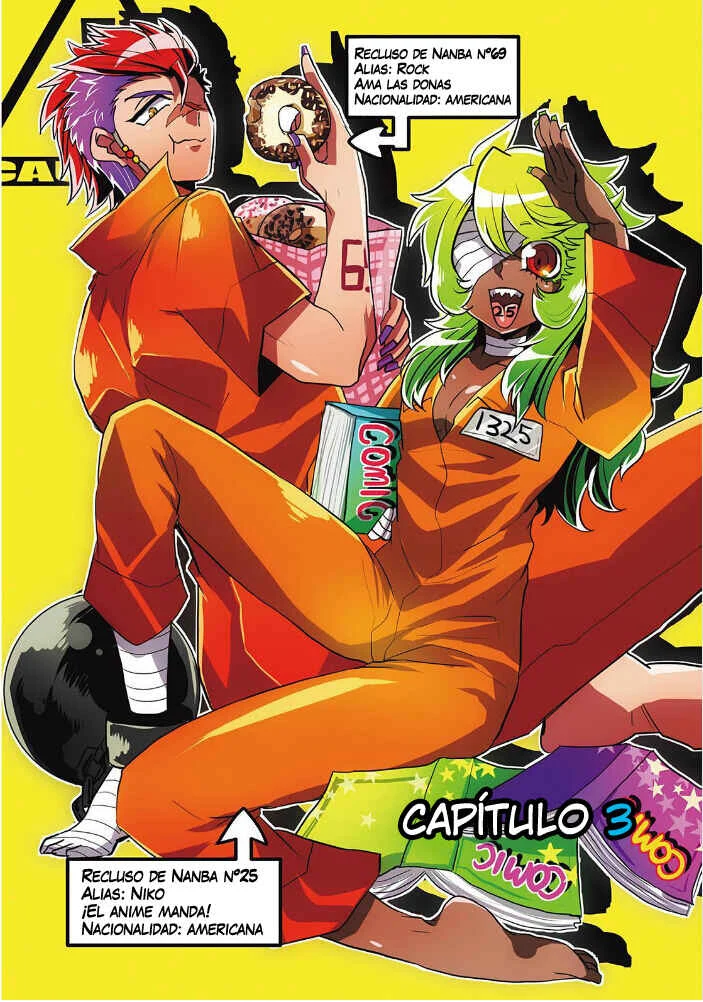 Nanbaka Capítulo 3: Lo que Nº25 Quiere hacer - Page 3