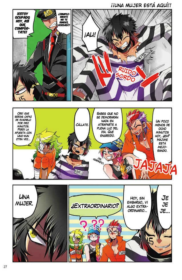 Nanbaka Capítulo 3: Lo que Nº25 Quiere hacer - Page 7