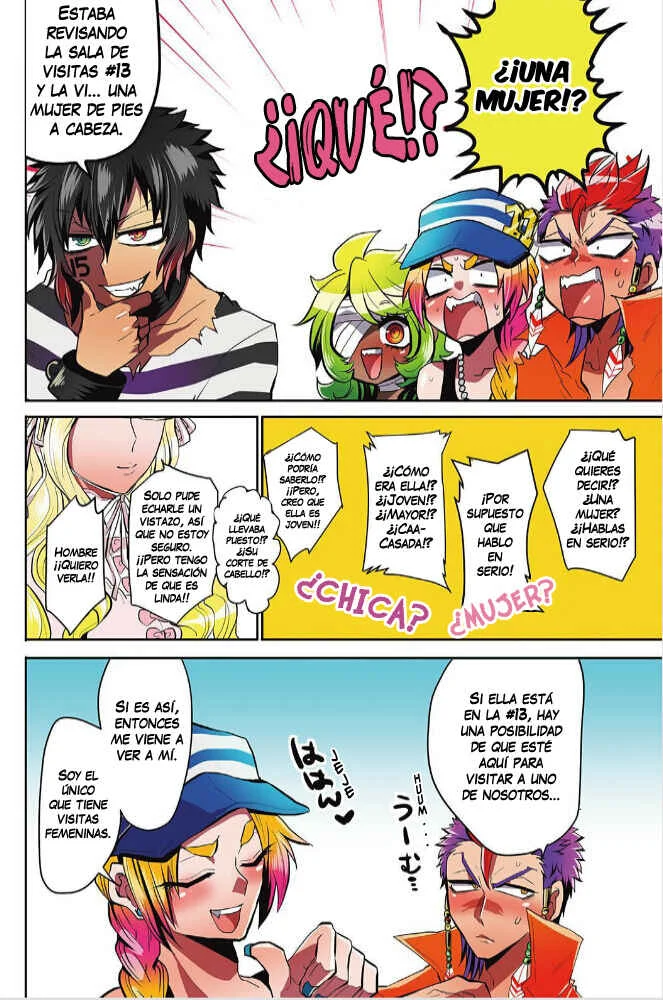 Nanbaka Capítulo 3: Lo que Nº25 Quiere hacer - Page 8