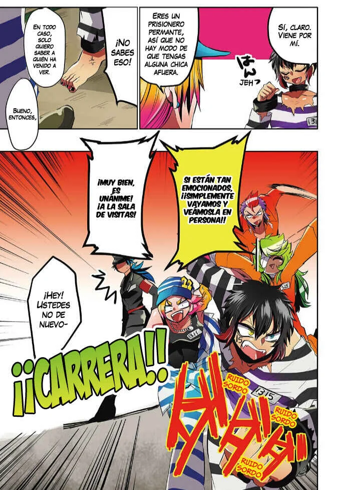Nanbaka Capítulo 3: Lo que Nº25 Quiere hacer - Page 9