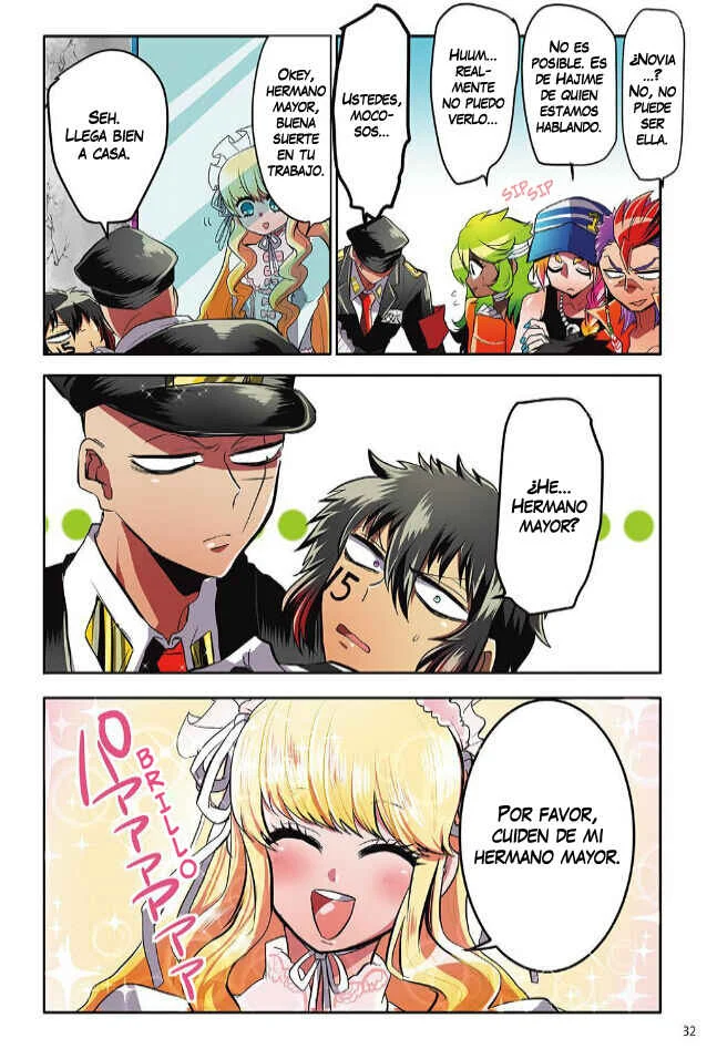 Nanbaka Capítulo 3: Lo que Nº25 Quiere hacer - Page 12