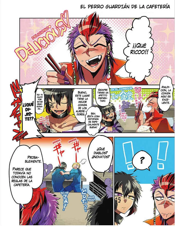 Nanbaka Capítulo 4: El Perro Guardian de la Cafeteria - Page 4