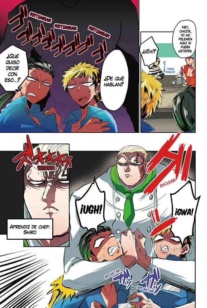 Nanbaka Capítulo 4: El Perro Guardian de la Cafeteria - Page 5
