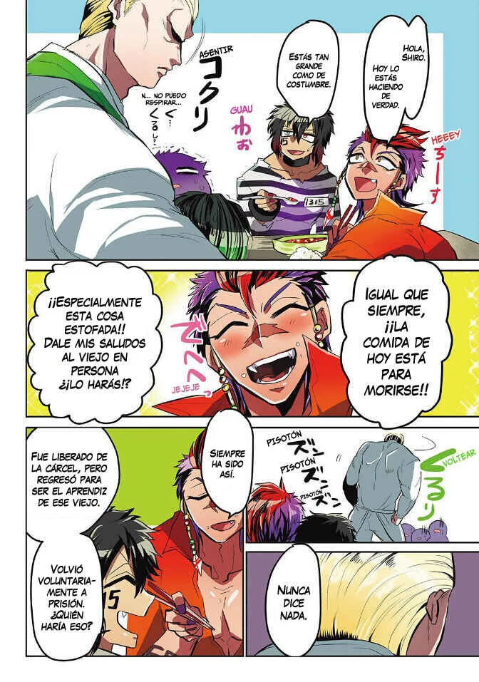Nanbaka Capítulo 4: El Perro Guardian de la Cafeteria - Page 6